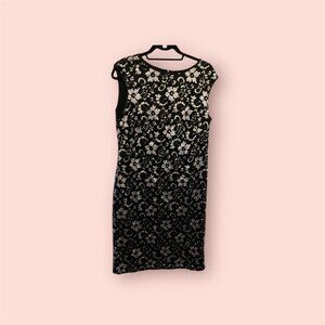 Kasper Black Lace Dress